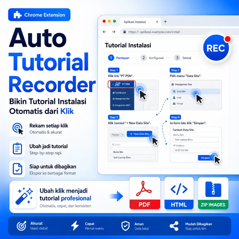 Auto Tutorial Recorder Pro | Onetap.id